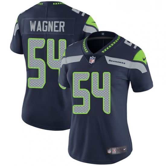 Womens Nike Seattle Seahawks 54 Bobby Wagner Steel Blue Team Color Vapor Untouchable Limited Player NFL Jersey Womens Nike Seattle Seahawks 54 Bobby Wagner Steel Blue Team Color Vapor Untouchable Limited Player NFL Jersey