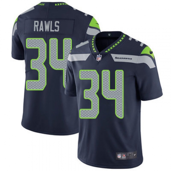 Nike Seahawks #34 Thomas Rawls Steel Blue Team Color Youth Stitched NFL Vapor Untouchable Limited Jersey Nike Seahawks #34 Thomas Rawls Steel Blue Team Color Youth Stitched NFL Vapor Untouchable Limited Jersey