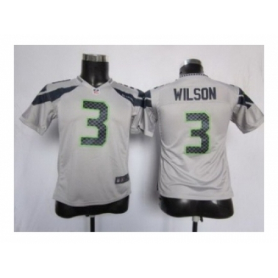 Nike Youth jerseys Seattle Seahawks #3 Wilson grey Nike Youth jerseys Seattle Seahawks #3 Wilson grey