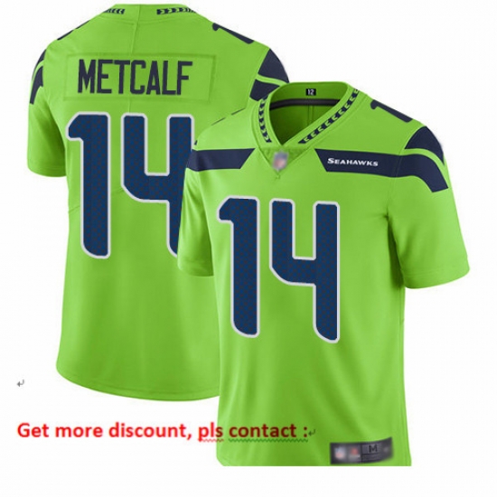 Seahawks 14 D K Metcalf Green Youth Stitched Football Limited Rush Jersey Seahawks 14 D K Metcalf Green Youth Stitched Football Limited Rush Jersey