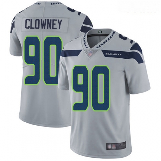 Seahawks #90 Jadeveon Clowney Grey Alternate Youth Stitched Football Vapor Untouchable Limited Jersey Seahawks #90 Jadeveon Clowney Grey Alternate Youth Stitched Football Vapor Untouchable Limited Jersey