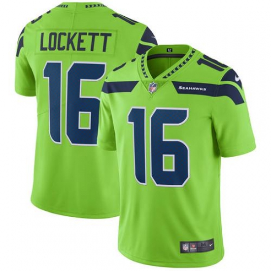 Youth Nike Seahawks #16 Tyler Lockett Green Stitched NFL Limited Rush Jersey Youth Nike Seahawks #16 Tyler Lockett Green Stitched NFL Limited Rush Jersey