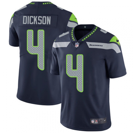 Youth Nike Seahawks 4 Michael Dickson Steel Blue Team Color Stitched NFL Vapor Untouchable Limited Jersey Youth Nike Seahawks 4 Michael Dickson Steel Blue Team Color Stitched NFL Vapor Untouchable Limited Jersey