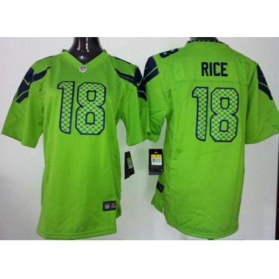 Youth Nike Seattle Seahawks 18 Sidney Rice Green Jerseys Youth Nike Seattle Seahawks 18 Sidney Rice Green Jerseys