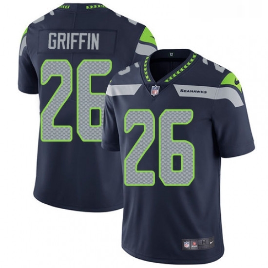 Youth Nike Seattle Seahawks 26 Shaquill Griffin Steel Blue Team Color Vapor Untouchable Limited Player NFL Jersey Youth Nike Seattle Seahawks 26 Shaquill Griffin Steel Blue Team Color Vapor Untouchable Limited Player NFL Jersey