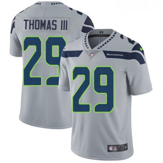 Youth Nike Seattle Seahawks 29 Earl Thomas III Grey Alternate Vapor Untouchable Limited Player NFL Jersey Youth Nike Seattle Seahawks 29 Earl Thomas III Grey Alternate Vapor Untouchable Limited Player NFL Jersey