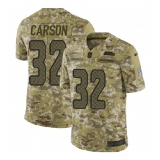 Youth Nike Seattle Seahawks 32 Chris Carson Limited Camo 2018 Salute to Service NFL Jersey Youth Nike Seattle Seahawks 32 Chris Carson Limited Camo 2018 Salute to Service NFL Jersey