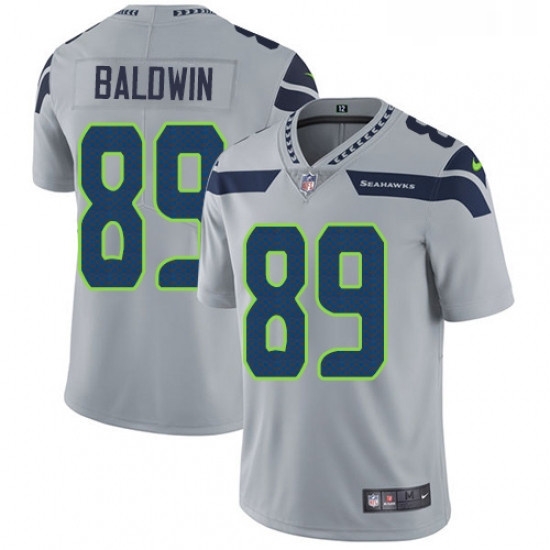 Youth Nike Seattle Seahawks 89 Doug Baldwin Elite Grey Alternate NFL Jersey Youth Nike Seattle Seahawks 89 Doug Baldwin Elite Grey Alternate NFL Jersey