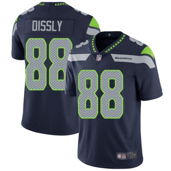 Youth Seahawks 88 Will Dissly Steel Blue Team Color Stitched Football Vapor Untouchable Limited Jersey Youth Seahawks 88 Will Dissly Steel Blue Team Color Stitched Football Vapor Untouchable Limited Jersey