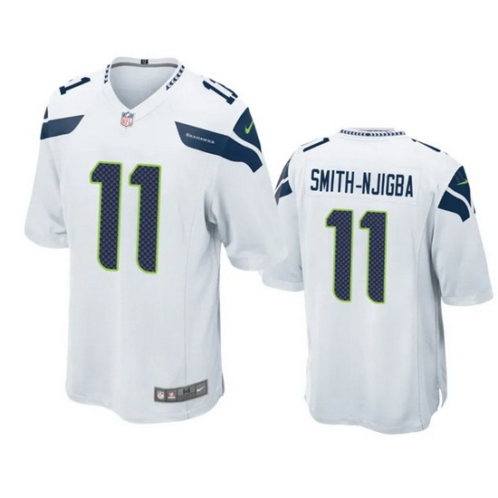 Youth Seattle Seahawks 11 Jaxon Smith Njigba White 2023 Draft Stitched Game Jersey Youth Seattle Seahawks 11 Jaxon Smith Njigba White 2023 Draft Stitched Game Jersey