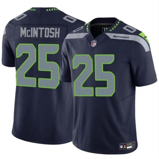 Youth Seattle Seahawks 25 Kenny McIntosh Navy 2024 F U S E Vapor Limited Stitched Football Jersey Youth Seattle Seahawks 25 Kenny McIntosh Navy 2024 F U S E Vapor Limited Stitched Football Jersey