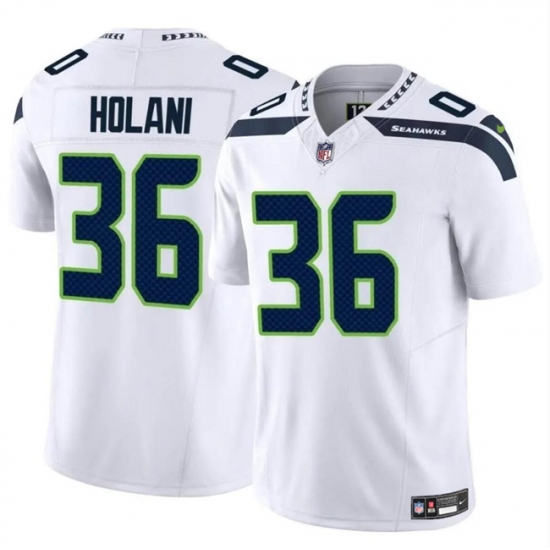 Youth Seattle Seahawks 36 George Holani White 2024 F U S E Vapor Limited Stitched Football Jersey Youth Seattle Seahawks 36 George Holani White 2024 F U S E Vapor Limited Stitched Football Jersey