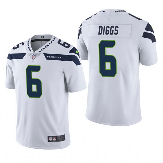Youth Seattle Seahawks Quandre Diggs #6 White Vapor Limited NFL Jersey Youth Seattle Seahawks Quandre Diggs #6 White Vapor Limited NFL Jersey