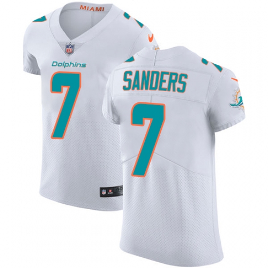 7 Elite Jason Sanders White Nike NFL Road Mens Jersey Miami Dolphins Vapor Untouchable 7 Elite Jason Sanders White Nike NFL Road Mens Jersey Miami Dolphins Vapor Untouchable