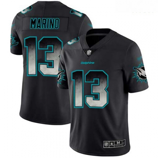 Dolphins 13 Dan Marino Black Men Stitched Football Vapor Untouchable Limited Smoke Fashion Jersey Dolphins 13 Dan Marino Black Men Stitched Football Vapor Untouchable Limited Smoke Fashion Jersey