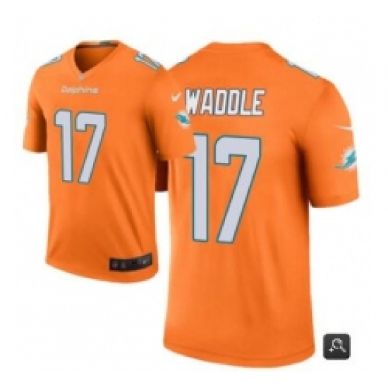 Men Miami Dolphins 17 Jaylen Waddle Orange 2021 Vapor Untouchable Limited Stitched NFL Jersey Men Miami Dolphins 17 Jaylen Waddle Orange 2021 Vapor Untouchable Limited Stitched NFL Jersey