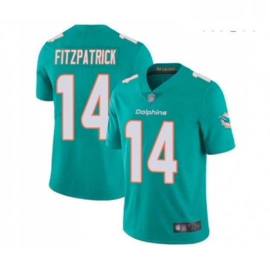 Mens Miami Dolphins 14 Ryan Fitzpatrick Aqua Green Team Color Vapor Untouchable Limited Player Football Jersey Mens Miami Dolphins 14 Ryan Fitzpatrick Aqua Green Team Color Vapor Untouchable Limited Player Football Jersey