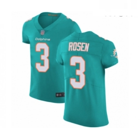 Mens Miami Dolphins 3 Josh Rosen Aqua Green Team Color Vapor Untouchable Elite Player Football Jersey Mens Miami Dolphins 3 Josh Rosen Aqua Green Team Color Vapor Untouchable Elite Player Football Jersey