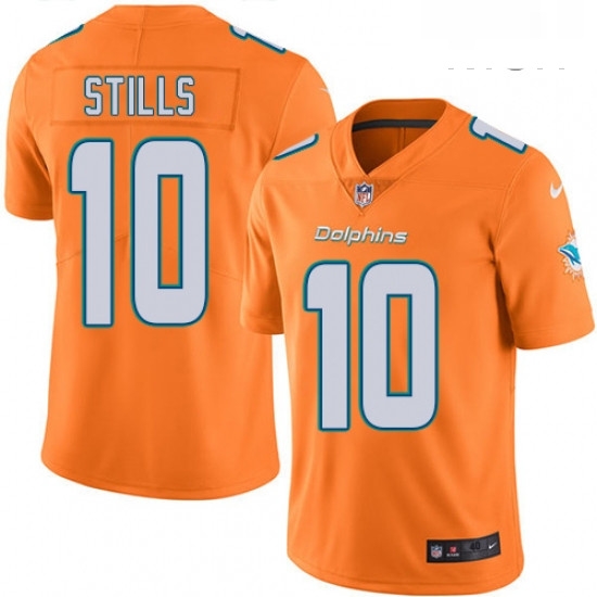 Mens Nike Miami Dolphins 10 Kenny Stills Limited Orange Rush Vapor Untouchable NFL Jersey Mens Nike Miami Dolphins 10 Kenny Stills Limited Orange Rush Vapor Untouchable NFL Jersey