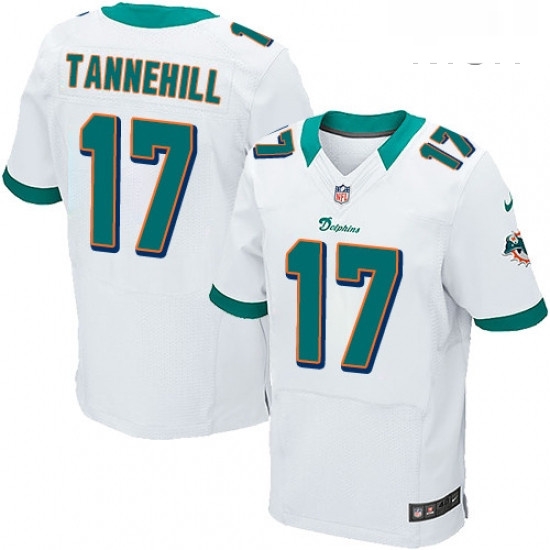Mens Nike Miami Dolphins 17 Ryan Tannehill Elite White NFL Jersey Mens Nike Miami Dolphins 17 Ryan Tannehill Elite White NFL Jersey