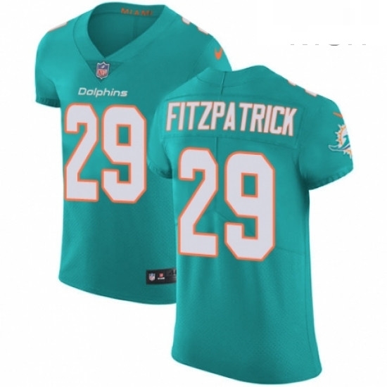 Mens Nike Miami Dolphins 29 Minkah Fitzpatrick Aqua Green Team Color Vapor Untouchable Elite Player NFL Jersey Mens Nike Miami Dolphins 29 Minkah Fitzpatrick Aqua Green Team Color Vapor Untouchable Elite Player NFL Jersey