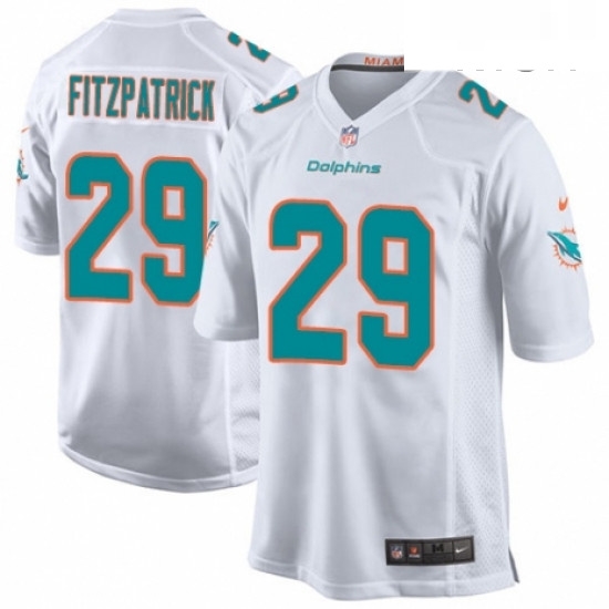 Mens Nike Miami Dolphins 29 Minkah Fitzpatrick Game White NFL Jersey Mens Nike Miami Dolphins 29 Minkah Fitzpatrick Game White NFL Jersey