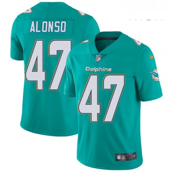 Mens Nike Miami Dolphins 47 Kiko Alonso Aqua Green Team Color Vapor Untouchable Limited Player NFL Jersey Mens Nike Miami Dolphins 47 Kiko Alonso Aqua Green Team Color Vapor Untouchable Limited Player NFL Jersey