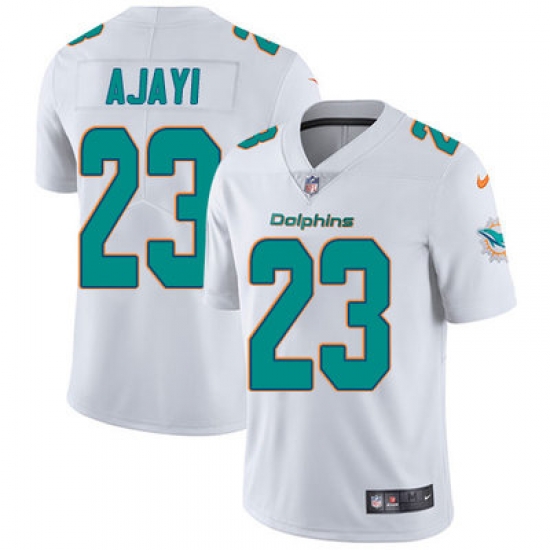 Nike Dolphins #23 Jay Ajayi White Mens Stitched NFL Vapor Untouchable Limited Jersey Nike Dolphins #23 Jay Ajayi White Mens Stitched NFL Vapor Untouchable Limited Jersey