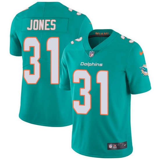 Nike Dolphins 31 Byron Jones Aqua Green Team Color Men Stitched NFL Vapor Untouchable Limited Jersey Nike Dolphins 31 Byron Jones Aqua Green Team Color Men Stitched NFL Vapor Untouchable Limited Jersey