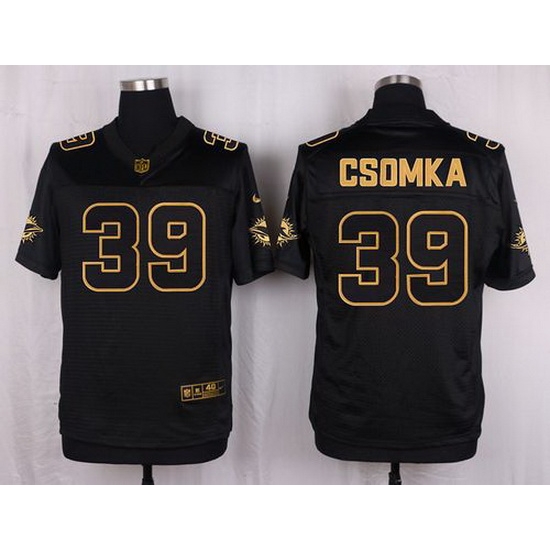 Nike Dolphins #39 Larry Csonkas Black Mens Stitched NFL Elite Pro Line Gold Collection Jersey Nike Dolphins #39 Larry Csonkas Black Mens Stitched NFL Elite Pro Line Gold Collection Jersey