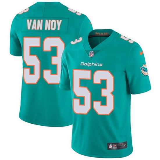 Nike Dolphins 53 Kyle Van Noy Aqua Green Team Color Men Stitched NFL Vapor Untouchable Limited Jersey Nike Dolphins 53 Kyle Van Noy Aqua Green Team Color Men Stitched NFL Vapor Untouchable Limited Jersey
