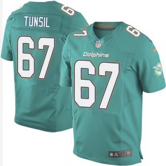 Nike Dolphins #67 Laremy Tunsil Aqua Green Team Color Mens Stitched NFL New Elite Jersey Nike Dolphins #67 Laremy Tunsil Aqua Green Team Color Mens Stitched NFL New Elite Jersey