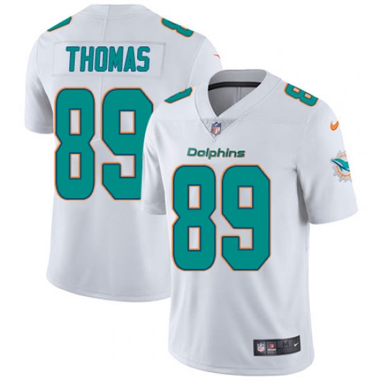 Nike Dolphins #89 Julius Thomas White Mens Stitched NFL Vapor Untouchable Limited Jersey Nike Dolphins #89 Julius Thomas White Mens Stitched NFL Vapor Untouchable Limited Jersey
