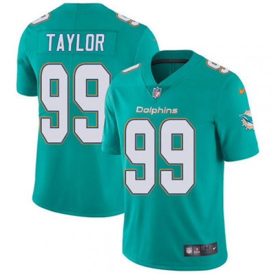 Nike Dolphins #99 Jason Taylor Aqua Green Team Color Mens Stitched NFL Vapor Untouchable Limited Jersey Nike Dolphins #99 Jason Taylor Aqua Green Team Color Mens Stitched NFL Vapor Untouchable Limited Jersey