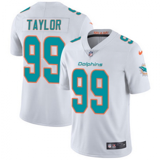 Nike Dolphins #99 Jason Taylor White Mens Stitched NFL Vapor Untouchable Limited Jersey Nike Dolphins #99 Jason Taylor White Mens Stitched NFL Vapor Untouchable Limited Jersey