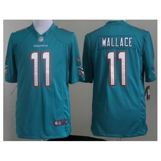 Nike Miami Dolphins 11 Mike Wallace Green Game NFL Jersey Nike Miami Dolphins 11 Mike Wallace Green Game NFL Jersey