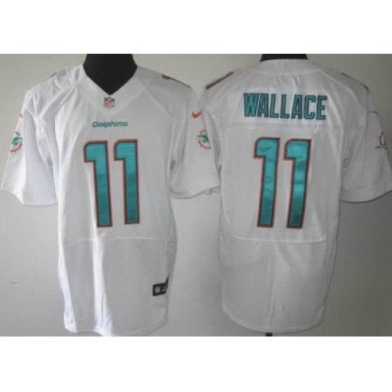 Nike Miami Dolphins 11 Mike Wallace White Elite NFL Jersey Nike Miami Dolphins 11 Mike Wallace White Elite NFL Jersey