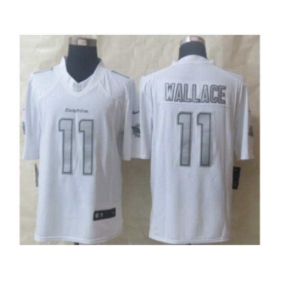 Nike Miami Dolphins 11 Mike Wallace White Game Platinum NFL Jersey Nike Miami Dolphins 11 Mike Wallace White Game Platinum NFL Jersey
