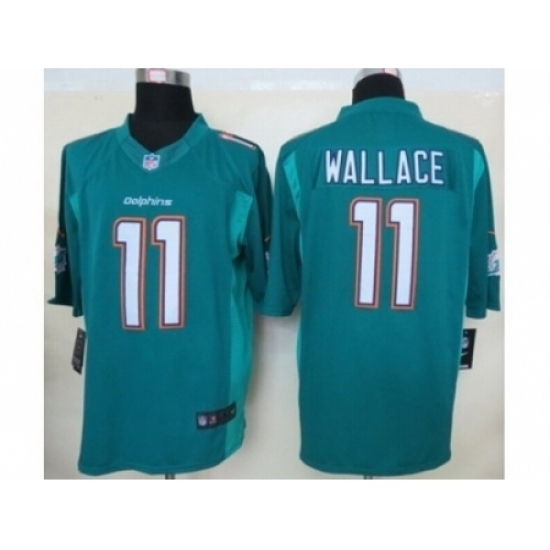 Nike Miami Dolphins 11 Mike Wallace green Limited NFL Jersey Nike Miami Dolphins 11 Mike Wallace green Limited NFL Jersey