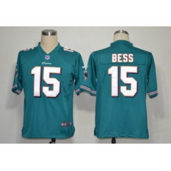 Nike Miami Dolphins 15 Davone Bess Green Game NFL Jersey Nike Miami Dolphins 15 Davone Bess Green Game NFL Jersey