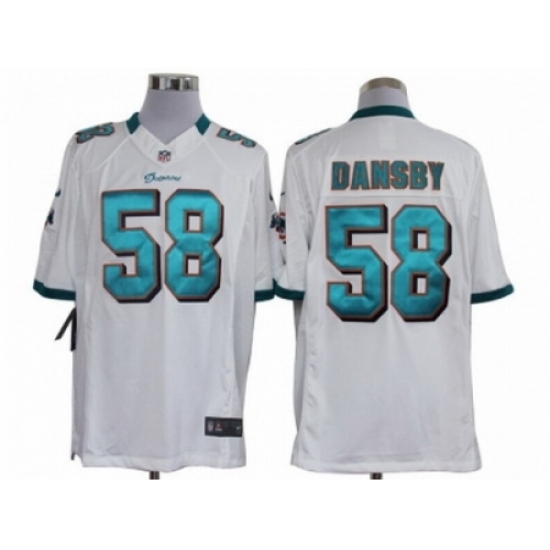 Nike Miami Dolphins 58 Dansby White Limited NFL Jersey Nike Miami Dolphins 58 Dansby White Limited NFL Jersey