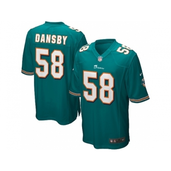 Nike Miami Dolphins 58 Karlos Dansby green Game NFL Jersey Nike Miami Dolphins 58 Karlos Dansby green Game NFL Jersey