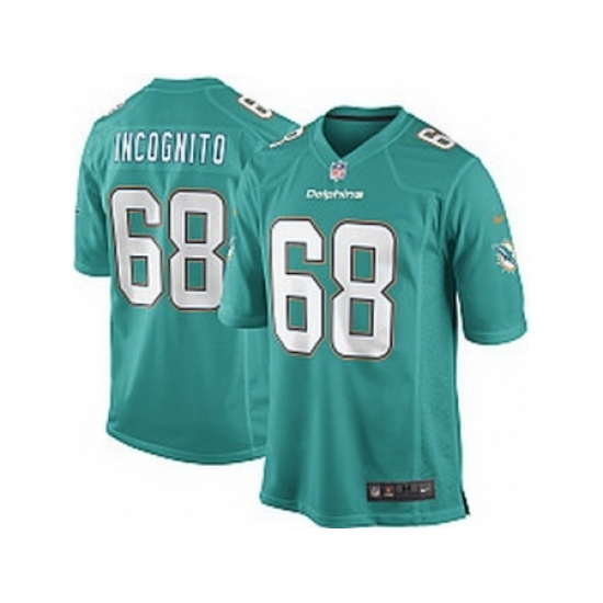Nike Miami Dolphins 68 Richie Incognito Green Game NFL Jersey Nike Miami Dolphins 68 Richie Incognito Green Game NFL Jersey