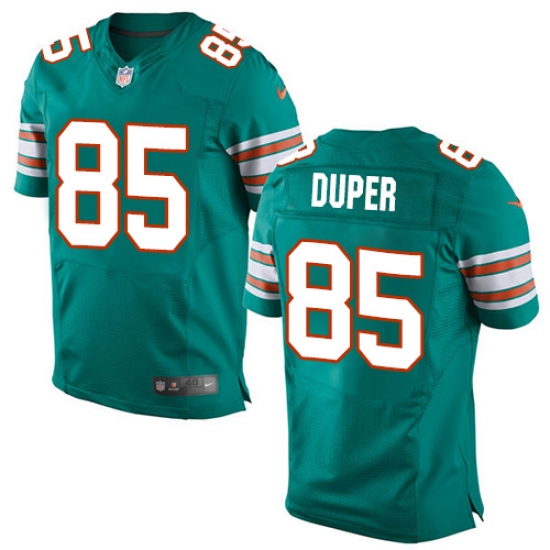 Nike Miami Dolphins #85 Mark Duper Elite Aqua Green Alternate Mens NFL Jersey Nike Miami Dolphins #85 Mark Duper Elite Aqua Green Alternate Mens NFL Jersey