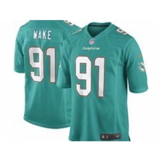 Nike Miami Dolphins 91 Cameron Wake Green Game NFL Jersey Nike Miami Dolphins 91 Cameron Wake Green Game NFL Jersey