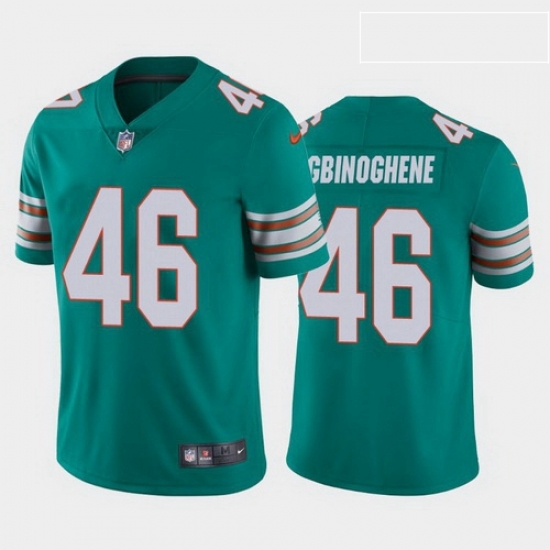 men noah igbinoghene miami dolphins aqua alternate vapor limited jersey men noah igbinoghene miami dolphins aqua alternate vapor limited jersey
