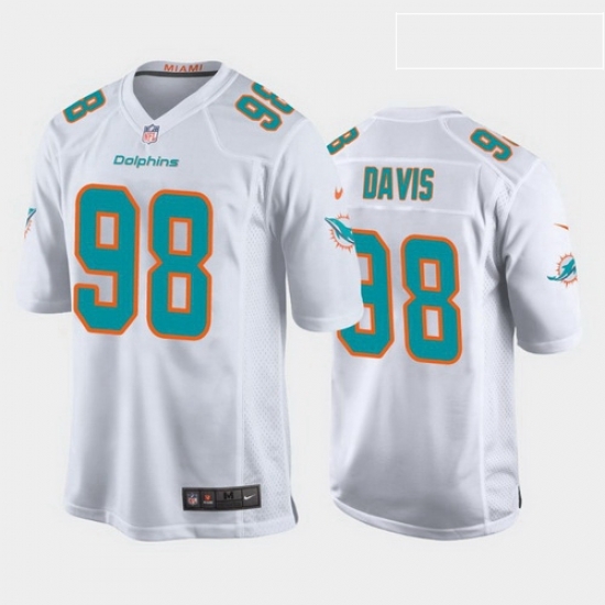 men raekwon davis miami dolphins white game jersey men raekwon davis miami dolphins white game jersey