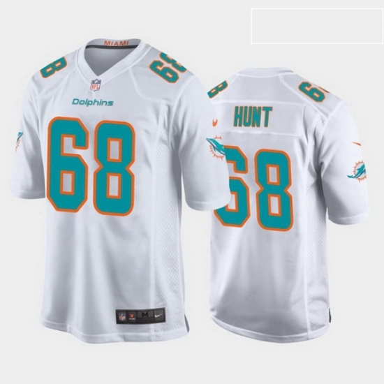 men robert hunt miami dolphins white game jersey men robert hunt miami dolphins white game jersey
