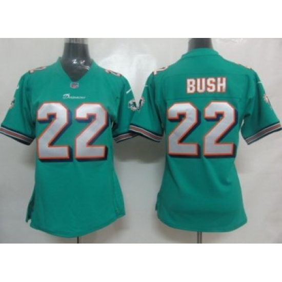 2012 Women Nike Miami Dolphins 22 Bush Jersey 2012 Women Nike Miami Dolphins 22 Bush Jersey