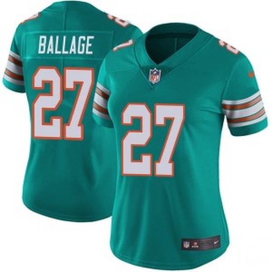 Kalen Ballage Miami Dolphins Women Limited Alternate Vapor Untouchable Nike Jersey Aqua Kalen Ballage Miami Dolphins Women Limited Alternate Vapor Untouchable Nike Jersey Aqua